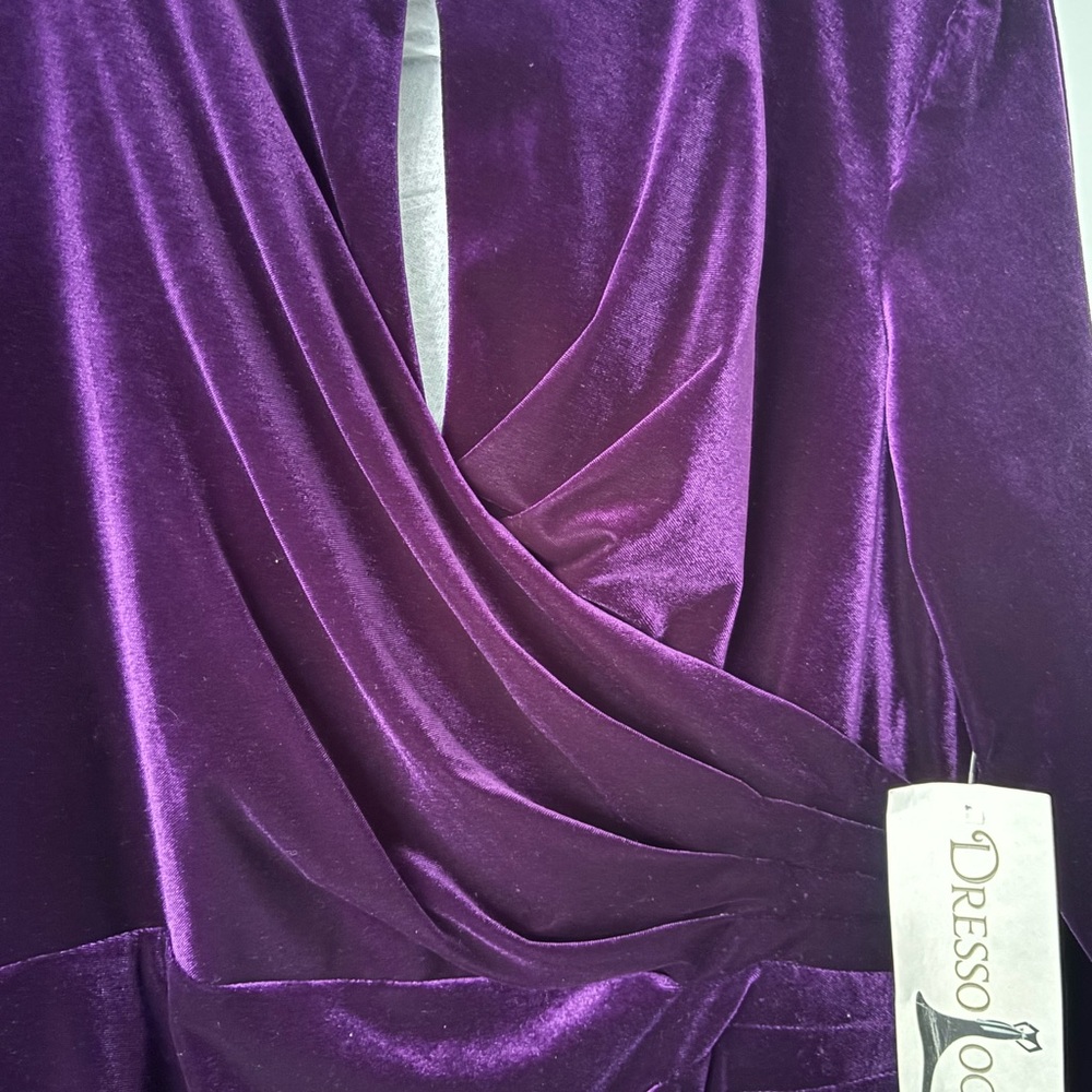 Patra Women's Dress in Rich Purple